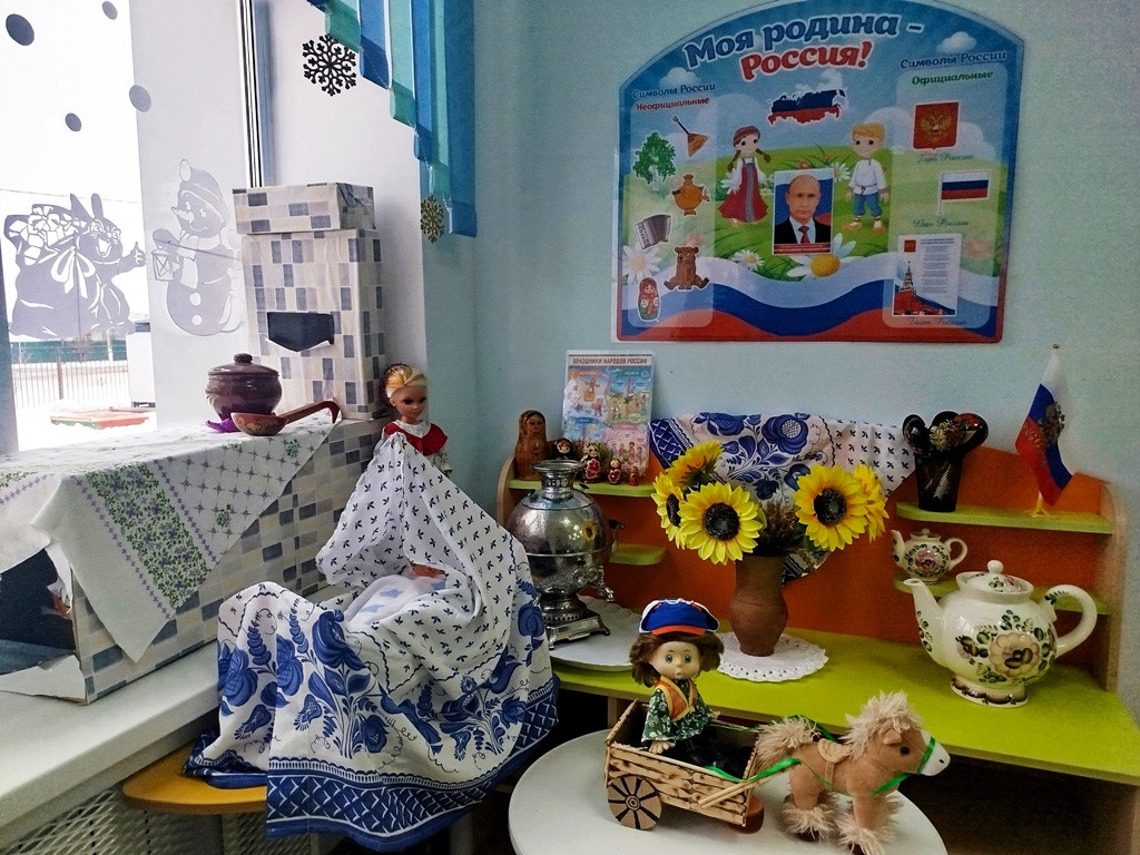 Вы сейчас просматриваете Уголок «Моя Родина — Россия»